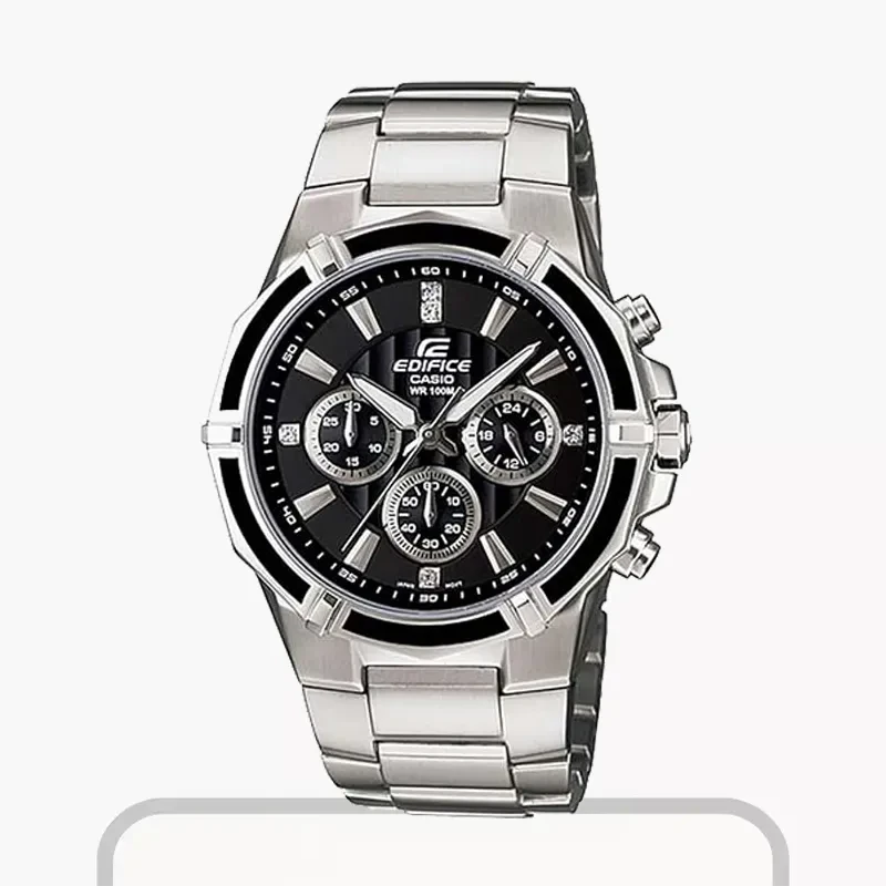 Casio Edifice Men’s Watch Black Dial Standard Chronograph | EF-551D-1AV